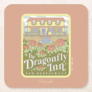 Dessous-de-verre Carré En Papier Gilmore Girls Le Dragonfly Inn & Restaurant