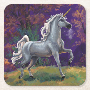 Dessous-de-verre Carré En Papier Glade Unicorn