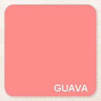 Guava pink color name