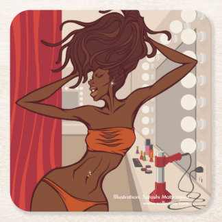 Dessous-de-verre Carré En Papier High Voltage