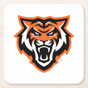 Dessous-de-verre Carré En Papier Idaho State University Bengals Spirit Design