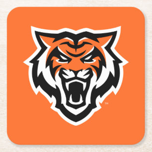 Dessous-de-verre Carré En Papier Idaho State University Bengals Spirit Design