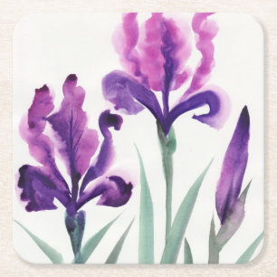 Dessous-de-verre Carré En Papier Iris