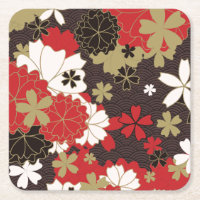 Japonais Sakura Art Vintage motif floral