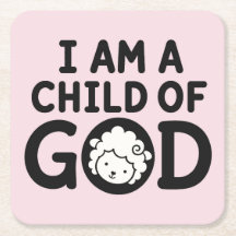 JE SUIS UN ENFANT DE DIEU | Cadeau de Baby Shower
