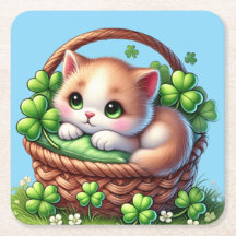 Joyeux adorable Kitten St. Patricks Day!