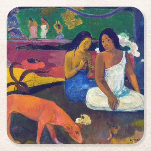 Dessous-de-verre Carré En Papier Joyosité, Gauguin