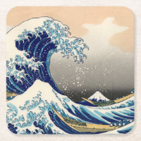 KATSUSHIKA HOKUSAI - La grande vague outre de