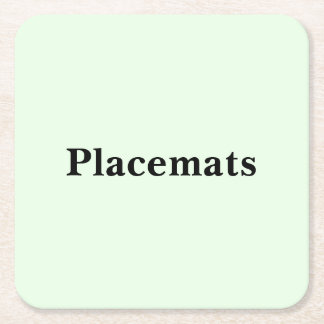 Dessous-de-verre Carré En Papier Keep Scrolling to See These Photo Placemats