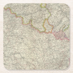 Dessous-de-verre Carré En Papier La France du nord-est