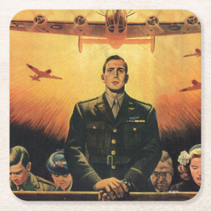 Dessous-de-verre Carré En Papier La harpie immortelle