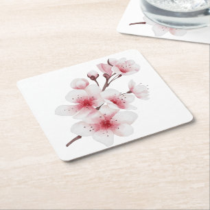 Dessous-de-verre Carré En Papier La série Okinawa Design 30