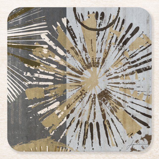 Dessous-de-verre Carré En Papier L'accès couvre de tuiles III (Devant)