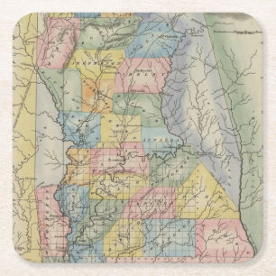 Dessous-de-verre Carré En Papier L'Alabama 2