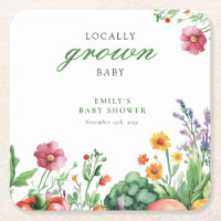 Le Baby shower des fermiers cultivés localement