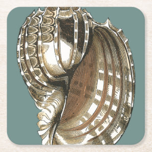 Dessous-de-verre Carré En Papier Le bijou de l'océan