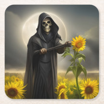 Les tournesols et la Faucheuse noire