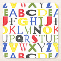 Lettres de couleur vive de Megan Meagher