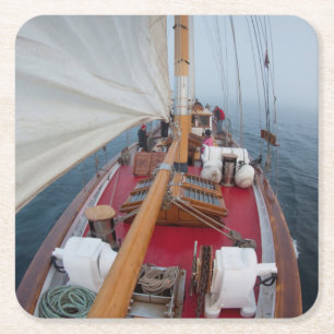 Dessous-de-verre Carré En Papier Limite de navigation Passage