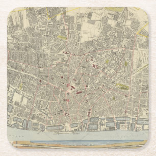 Dessous-de-verre Carré En Papier Liverpool
