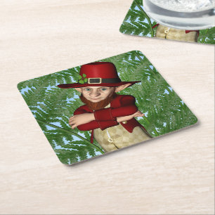 Dessous-de-verre Carré En Papier Lutin