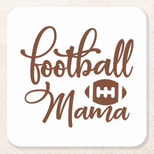 Dessous-de-verre Carré En Papier Mama Footballeur