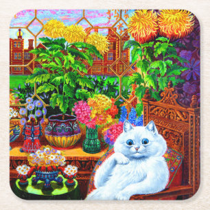 Dessous-de-verre Carré En Papier Master du Collège Cat
