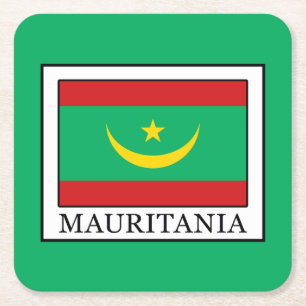 Dessous-de-verre Carré En Papier Mauritanie
