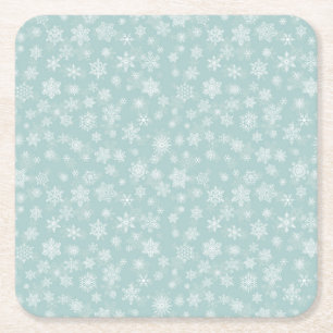 Dessous-de-verre Carré En Papier Merry Christmas