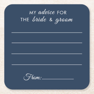 Dessous-de-verre Carré En Papier Mes conseils pour un mariage vert et amusant pour 