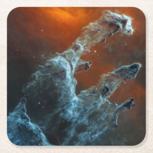 Dessous-de-verre Carré En Papier Mi-Infrarouge Les Piliers De La Création.