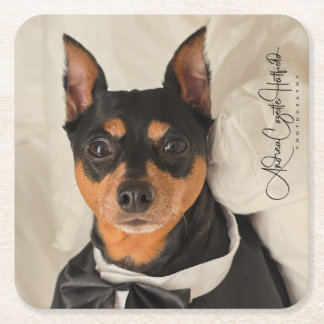 Dessous-de-verre Carré En Papier MinPin Tux