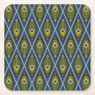 Dessous-de-verre Carré En Papier Motif asiatique