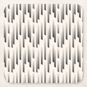 Dessous-de-verre Carré En Papier Motif moderne de pluie