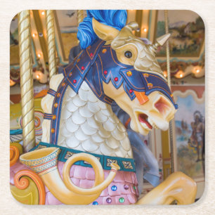 Dessous-de-verre Carré En Papier Musée public de Grand Rapids