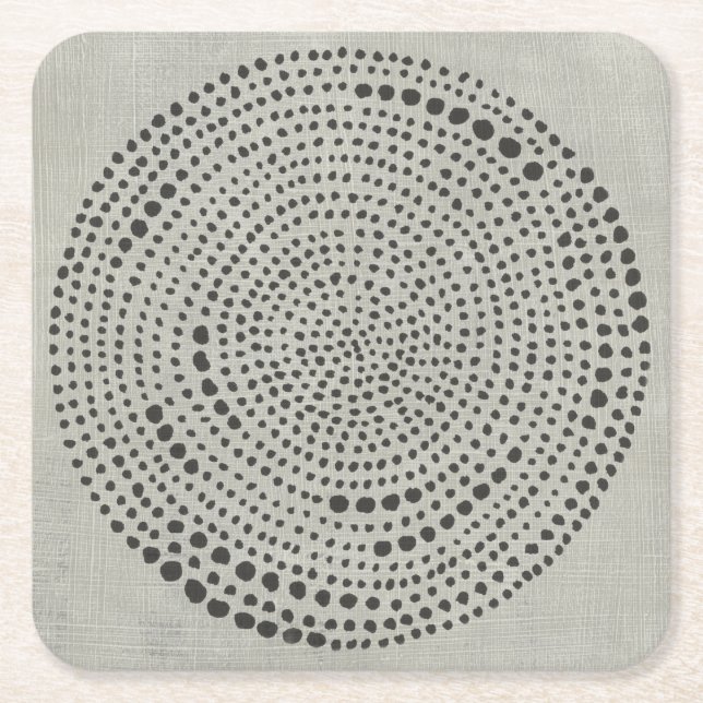 Dessous-de-verre Carré En Papier Mythos - Cercle (Devant)
