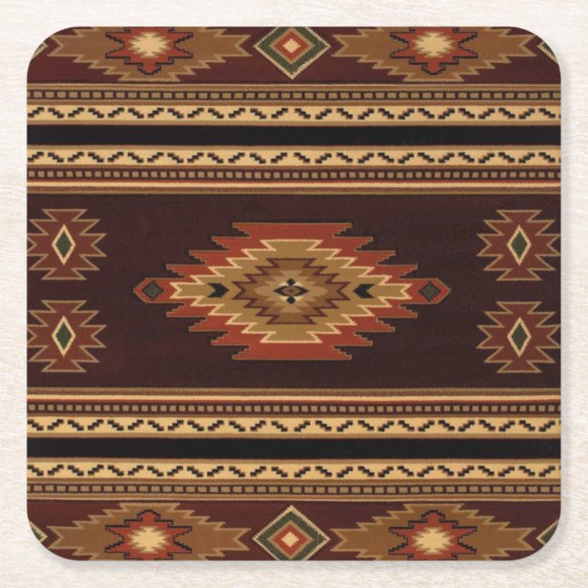 Dessous-de-verre Carré En Papier Native American United Weavers (Devant)