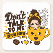 Ne Me Parlez Pas Avant Le Café Fille Grognon