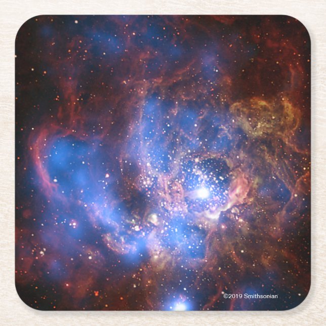 DESSOUS-DE-VERRE CARRÉ EN PAPIER NGC 604 (Devant)
