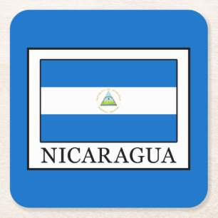 Dessous-de-verre Carré En Papier Nicaragua