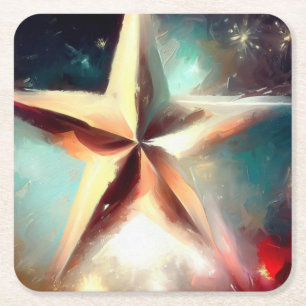 Dessous-de-verre Carré En Papier Noël 2