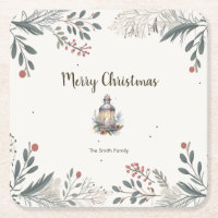 Noël Aquarelle Salutations