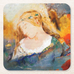 Dessous-de-verre Carré En Papier Ophélie, Redon