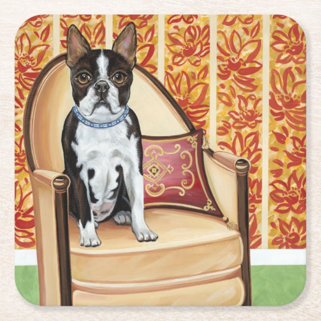 Dessous-de-verre Carré En Papier Oreo Cookie Boston (Devant)