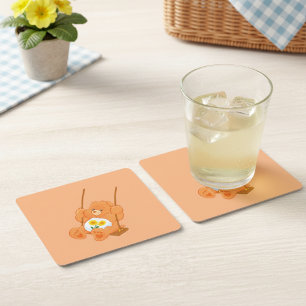 Dessous-de-verre Carré En Papier Ours