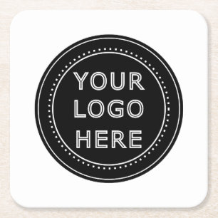 Dessous-de-verre Carré En Papier Papier Napkin moderne, minimaliste, élégant et mod