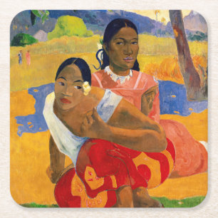 Dessous-de-verre Carré En Papier Paul Gauguin - Quand Vous Marierez-Vous ?
