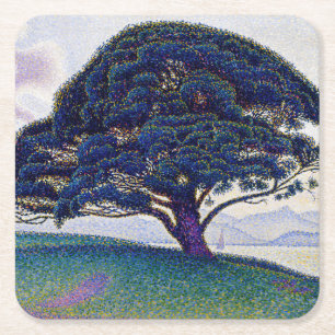 Dessous-de-verre Carré En Papier Paul Signac - Le pin Bonaventure