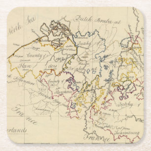 Dessous-de-verre Carré En Papier Pays-Bas 3