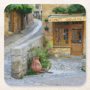 Dessous-de-verre Carré En Papier Paysage urbain dessous de verre dans Dordogne,